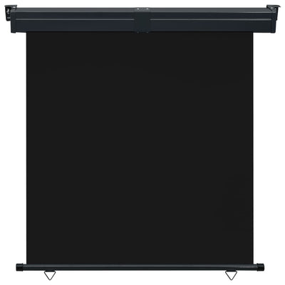 Vidaxl balkonscherm 175x250 cm zwart