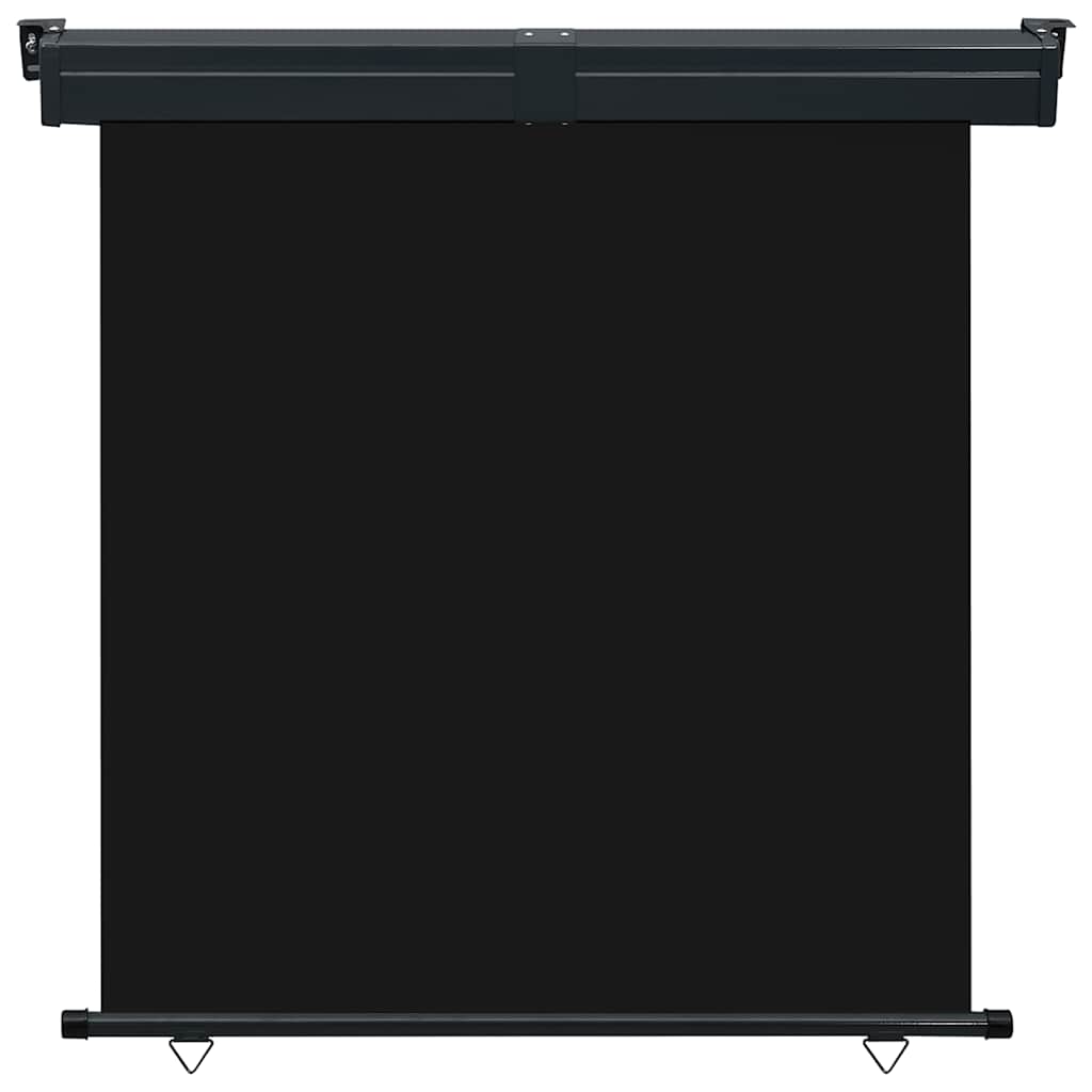 Vidaxl balkonscherm 175x250 cm zwart