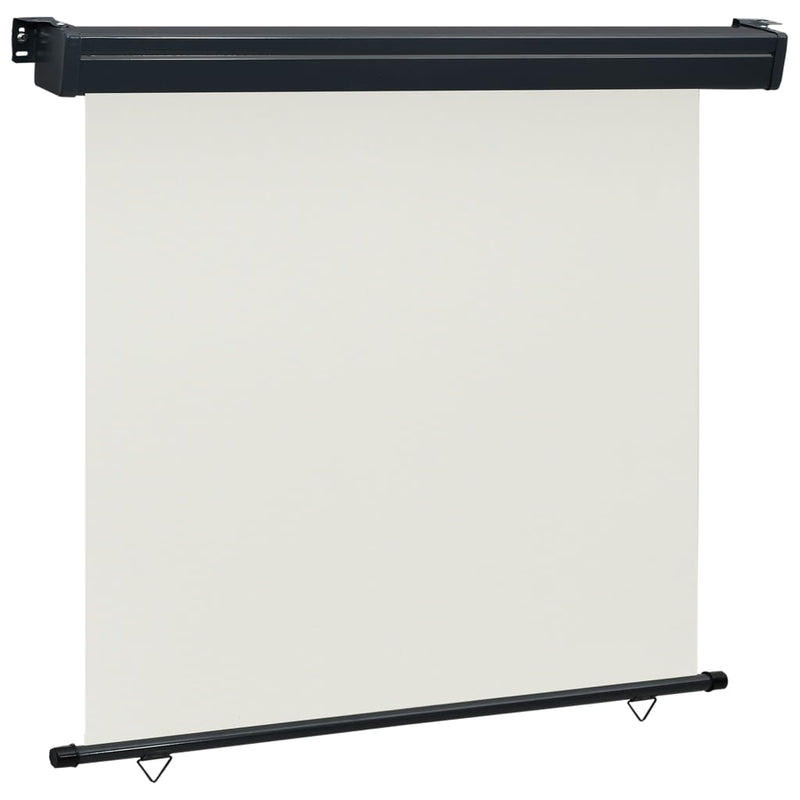 Vidaxl balkonscherm 175x250 cm crèmekleurig