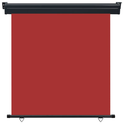 Vidaxl balkonscherm 175x250 cm rood
