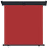 Vidaxl balkonscherm 175x250 cm rood