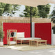 Parabrisas Vidaxl extensible 100x600 cm rojo