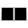 Parabrisas Vidaxl extensible 120x600 cm negro