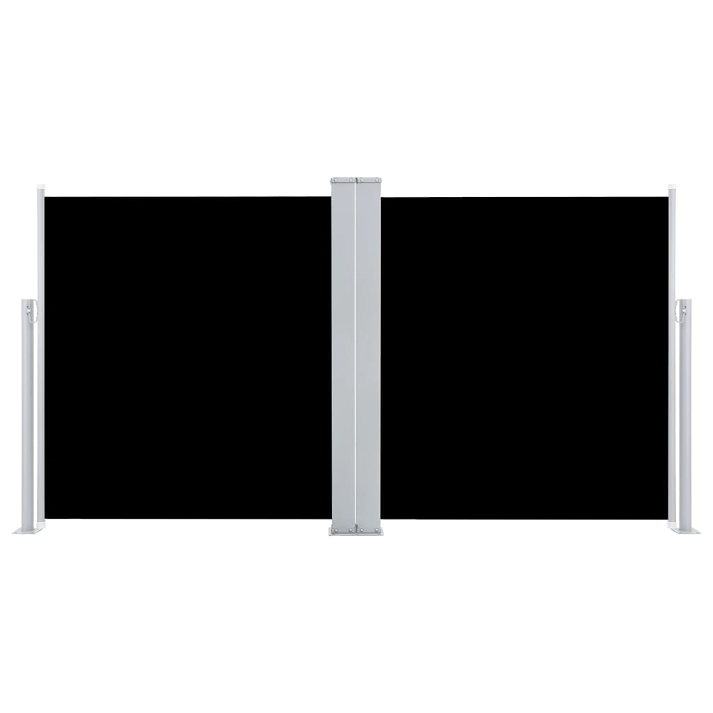 Parabrisas Vidaxl extensible 120x600 cm negro