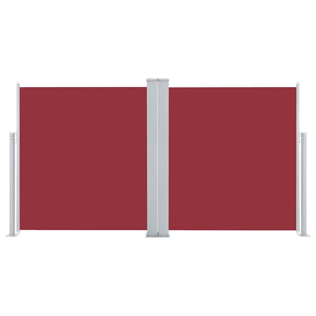 Parabrisas Vidaxl extensible 120x600 cm rojo
