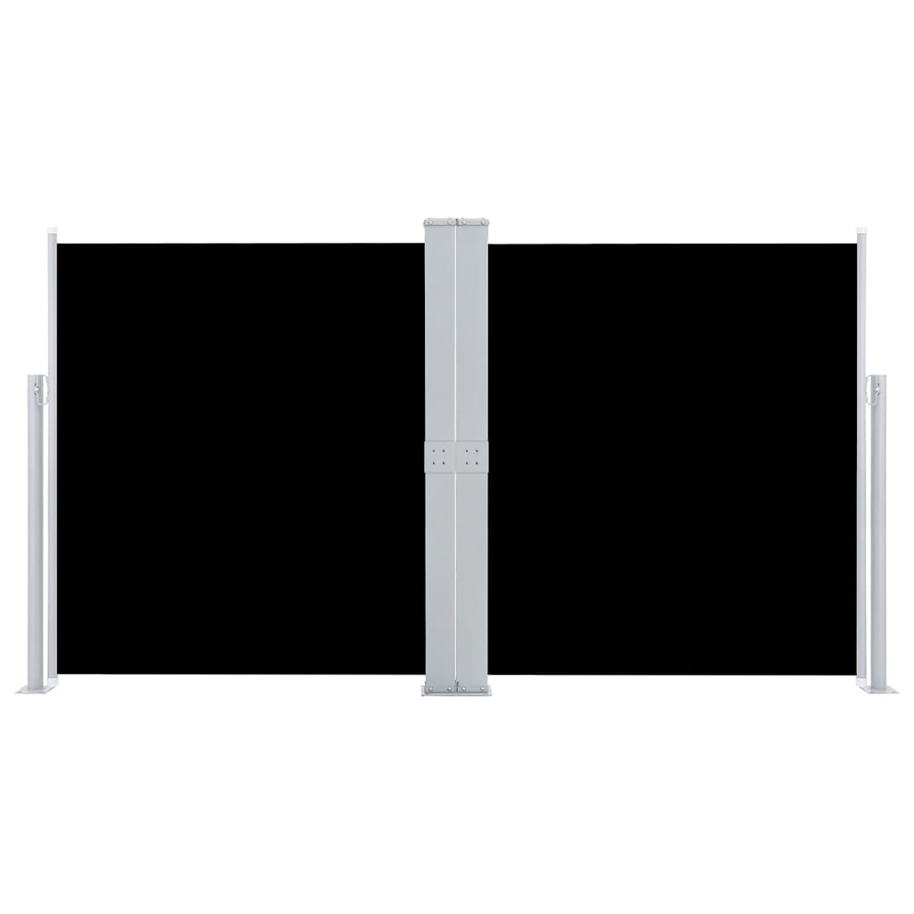 Parabrisas Vidaxl extensible 140x600 cm negro