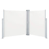 VIDAXL Parature estendibile 140x600 cm Crema