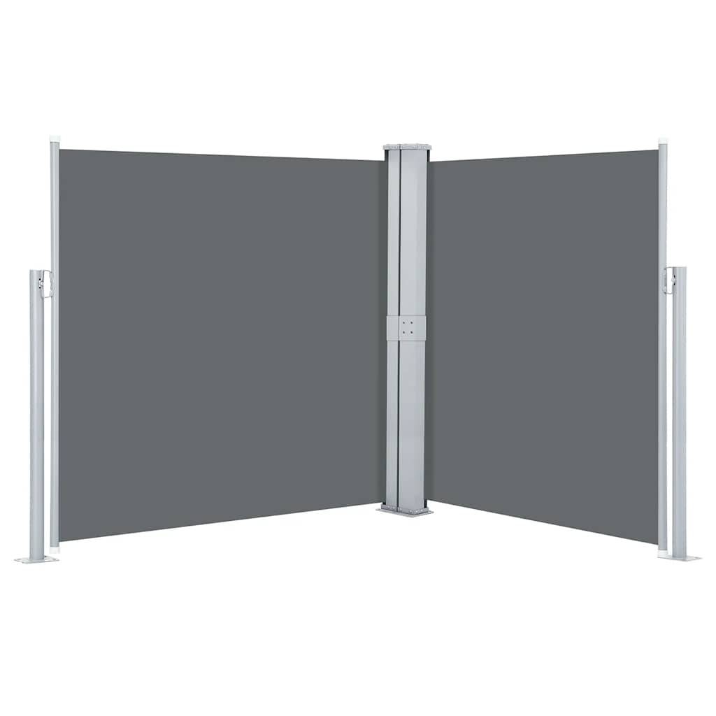 Parabrisas Vidaxl extensible de 140x600 cm antracita