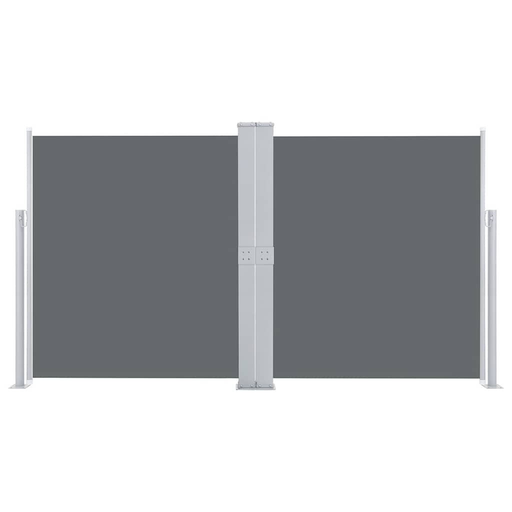Vidaxl windscherm uittrekbaar 140x600 cm antraciet