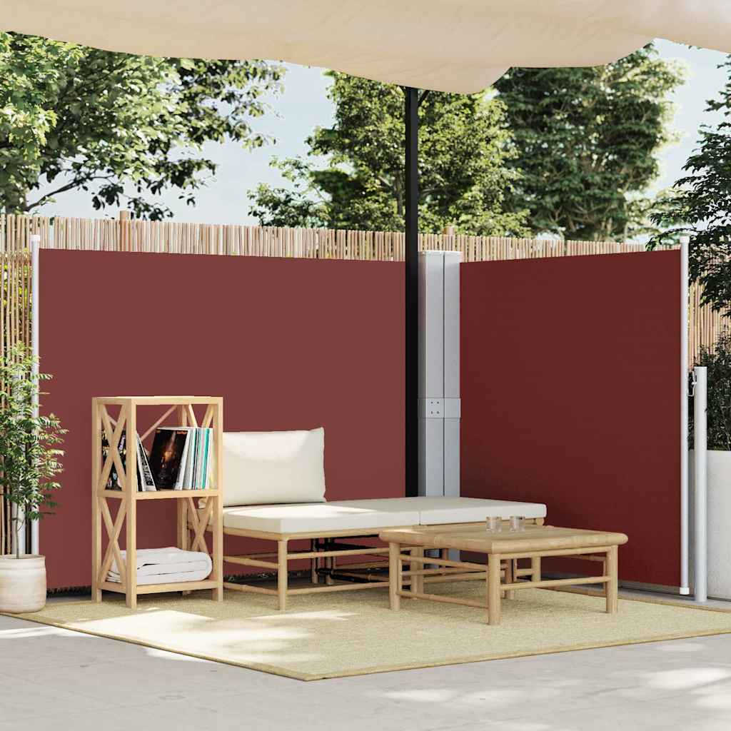 Parabrisas Vidaxl extensible 140x600 cm marrón