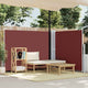 Parabrisas Vidaxl extensible 140x600 cm marrón