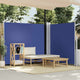 Parabrisas Vidaxl extensible 160x600 cm azul