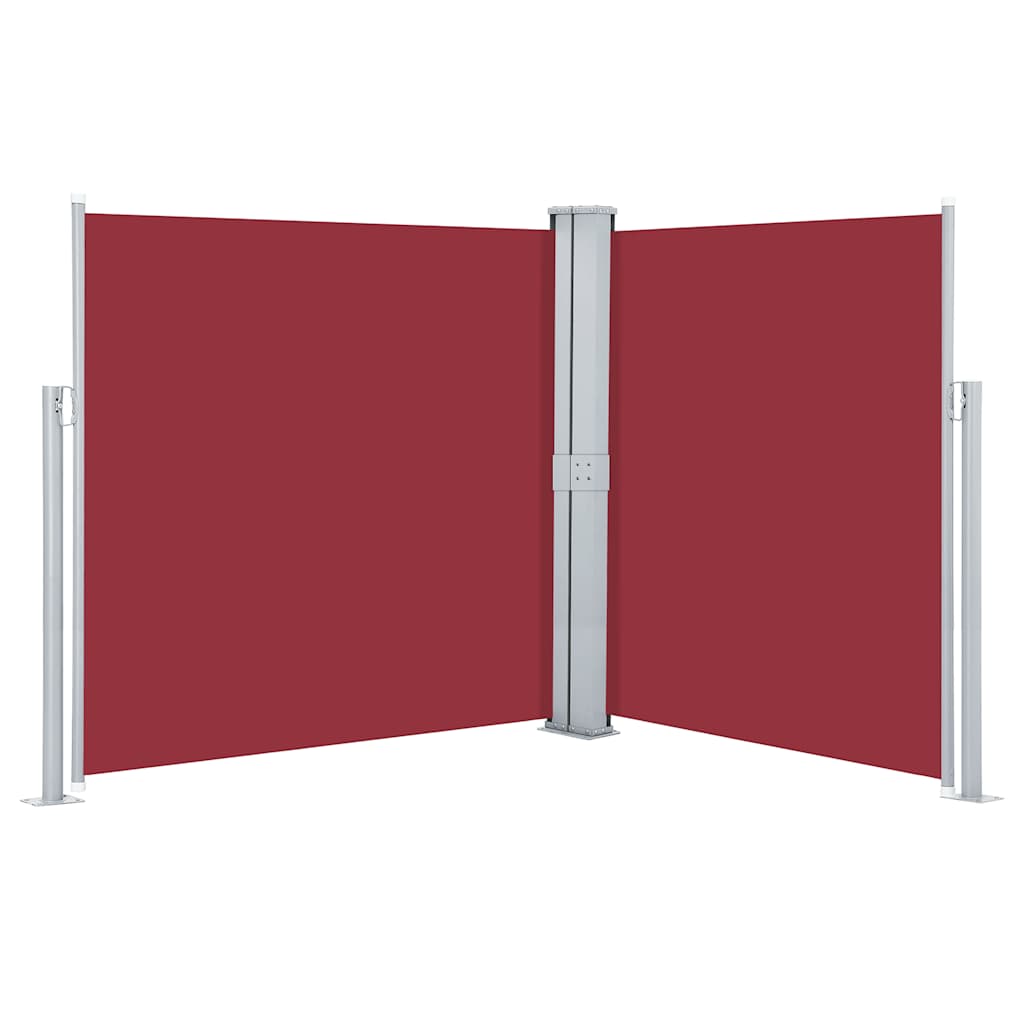 Parabrisas Vidaxl extensible 160x600 cm rojo