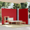 Parabrisas Vidaxl extensible 160x600 cm rojo