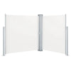 Vidaxl Garden Screen Extendable Double 170x600 cm Cream