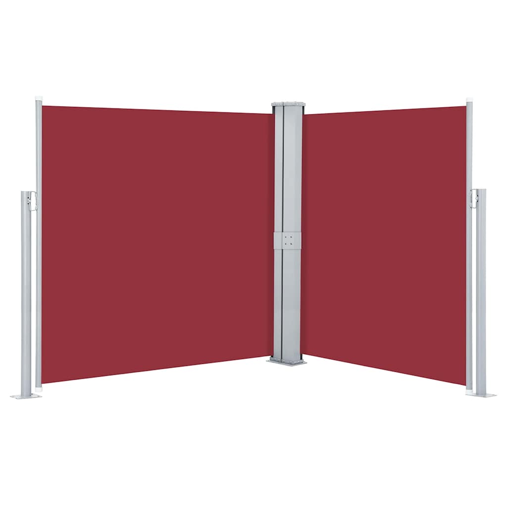 Parabrisas Vidaxl extensible 170x600 cm rojo