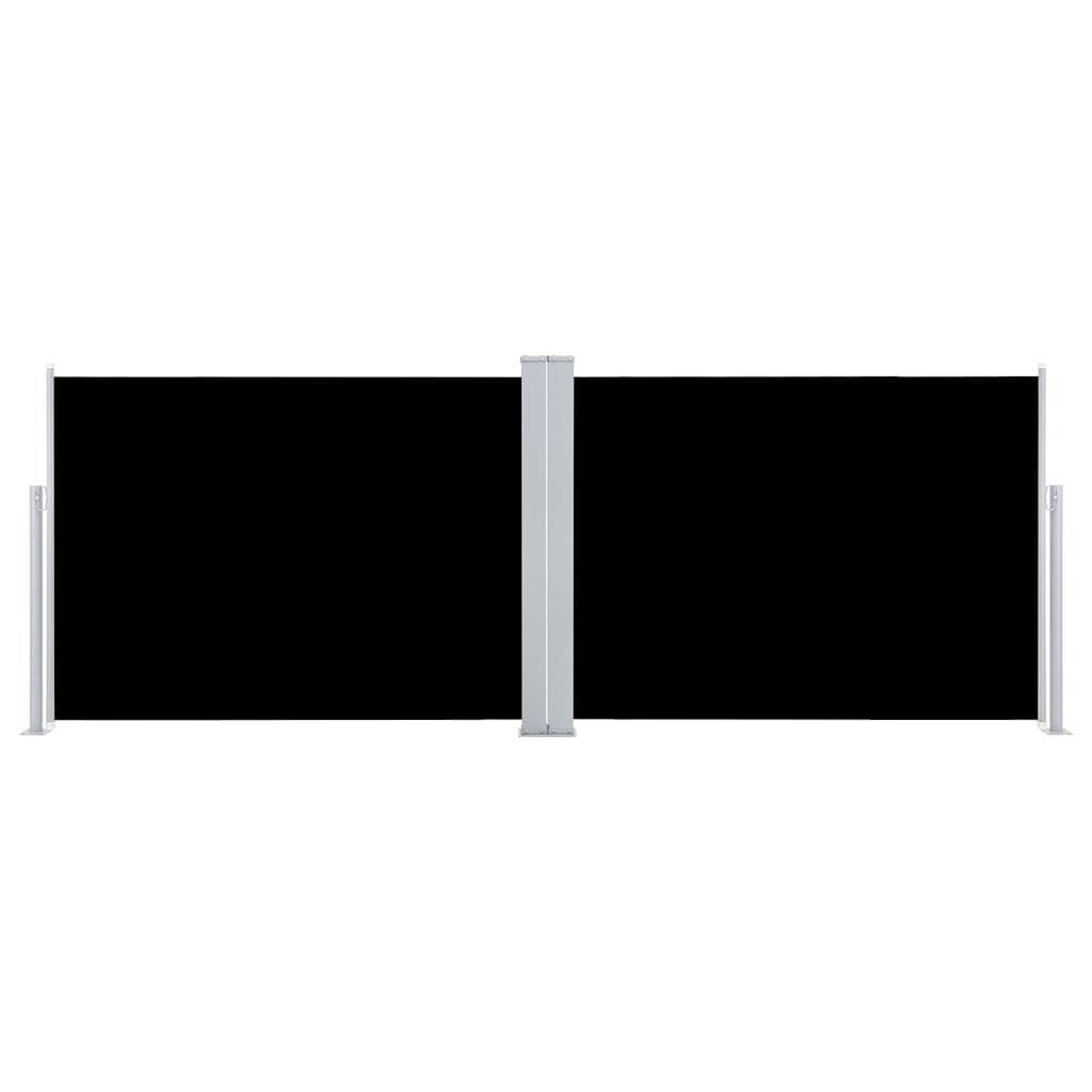 Parabrisas Vidaxl extensible 120x1000 cm negro