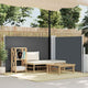 Vidaxl windscherm uittrekbaar 120x1000 cm antraciet