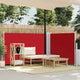 Parabrisas Vidaxl extensible 120x1000 cm rojo