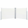 Parabrisas Vidaxl extensible de 140x1000 cm de crema