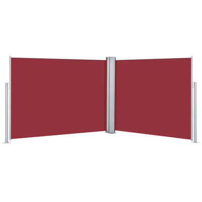 VIDAXL Parature estendibile 140x1000 cm rosso