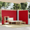 Parabrisas Vidaxl extensible 140x1000 cm rojo
