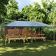 Vidaxl PartyTent Professional 90 g m² 4x6 m verde