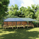 Vidaxl Partytent Professional 90 G m² 4x9 m Green