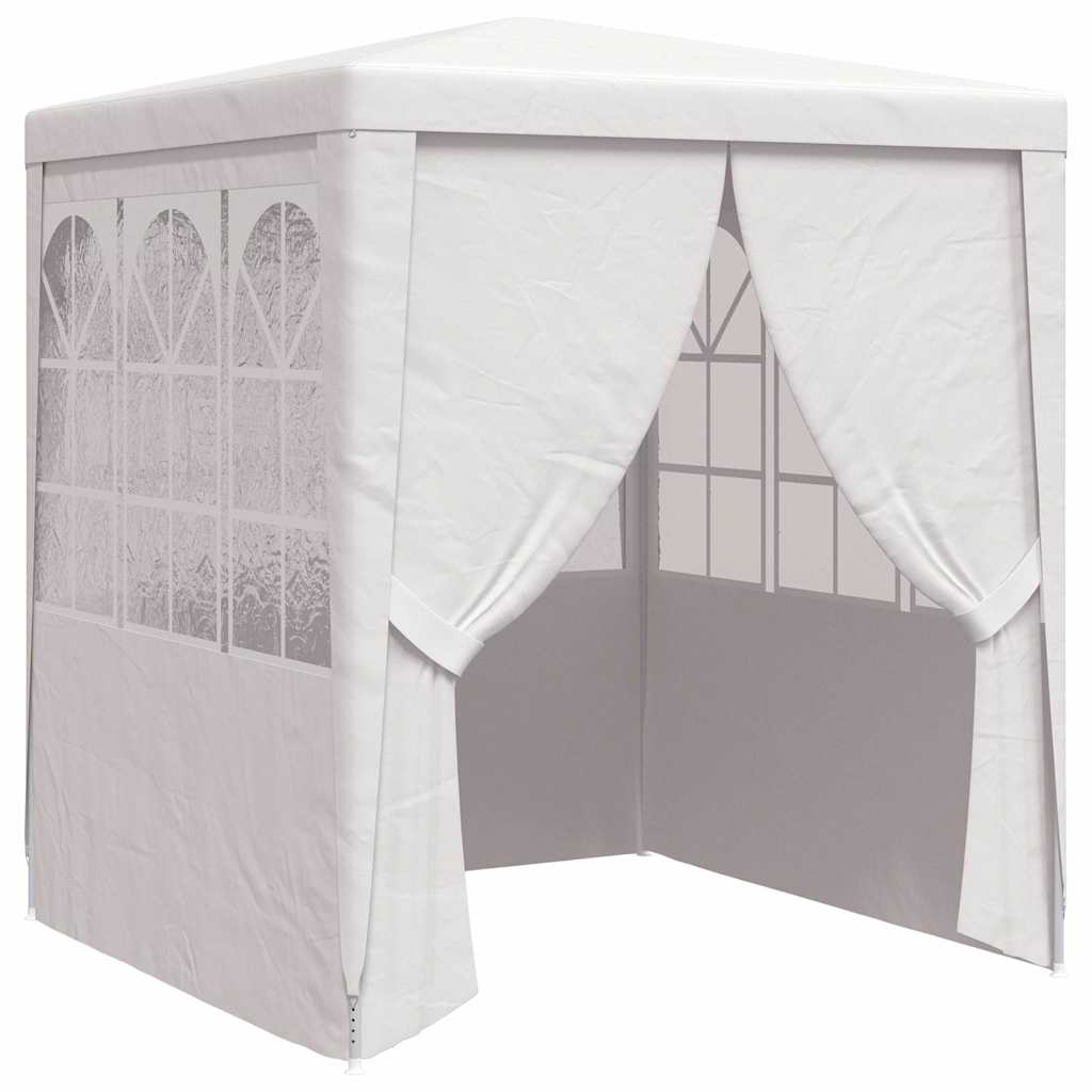 Vidaxl partytent met zijwanden professioneel 90 g m² 2,5x2,5 m wit