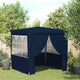 Tenda da festa Vidaxl con pareti laterali professionali 90 g m² 2,5x2,5 m blu