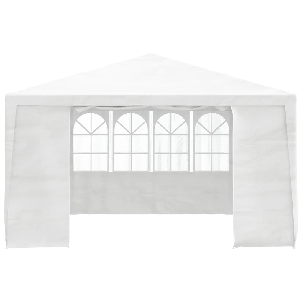 Tienda de fiesta Vidaxl con paredes laterales Professional 90 g m² 4x4 m blanco