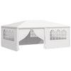 Vidaxl partytent met zijwanden professioneel 90 g m² 4x6 m wit