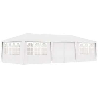 Vidaxl partytent met zijwanden professioneel 90 g m² 4x9 m wit