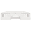 Tienda de fiesta Vidaxl con paredes laterales Professional 90 g m² 4x9 m blanco