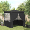 Vidaxl partytent met zijwanden professioneel 90 g m² 2x2 m antraciet