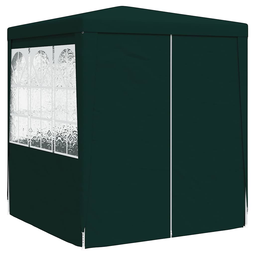 Vidaxl partytent met zijwanden professioneel 90 g m² 2,5x2,5 m groen