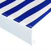 Vidaxl Laifeldoek 450x300 cm tela blu e bianco
