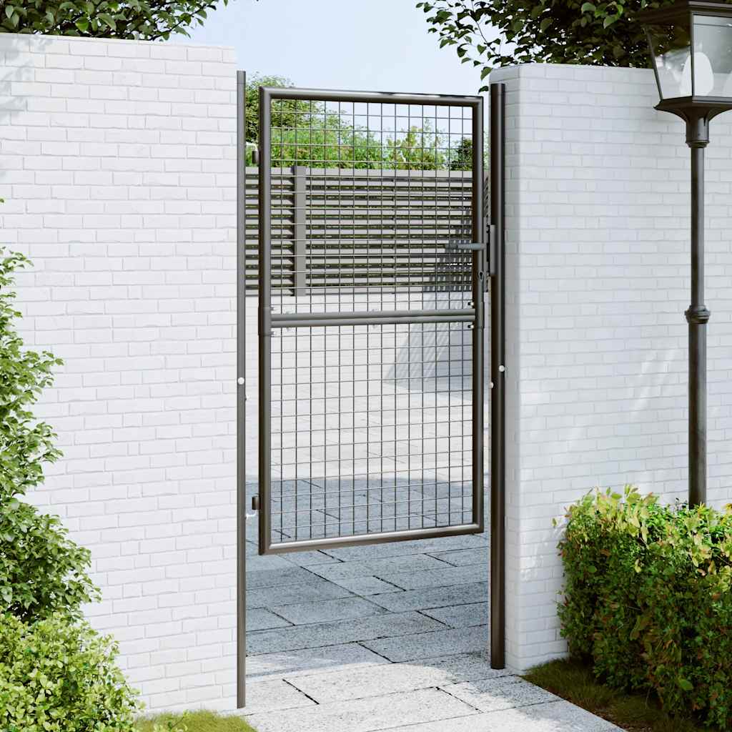 Vidaxl tuinhek van gaas gegalvaniseerd staal 100x150 cm grijs