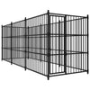 Perrera de perros de Vidaxl para afuera 450x150x185 cm