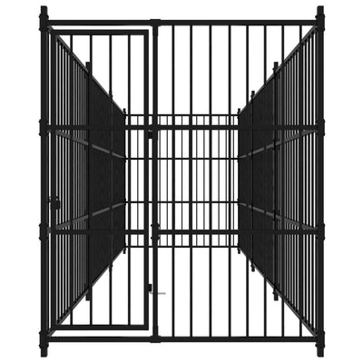 VidaXL Hondenkennel voor buiten 450x150x185 cm