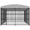 Vidaxl Dog Kennel per l'esterno con tetto 300x300x210 cm