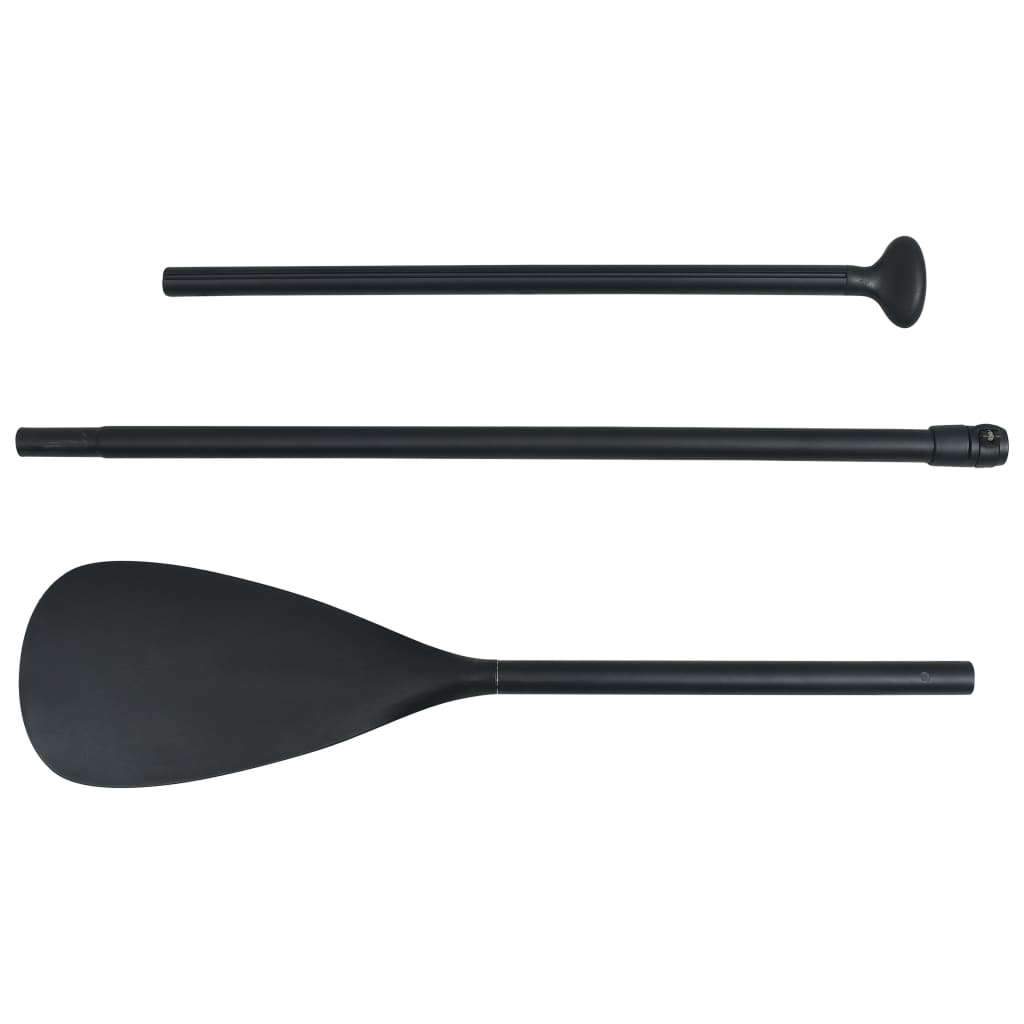 Vidaxl peddel voor sup 215 cm aluminium zwart