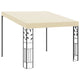Vidaxl wandprieel 3x3x2,5 m crème