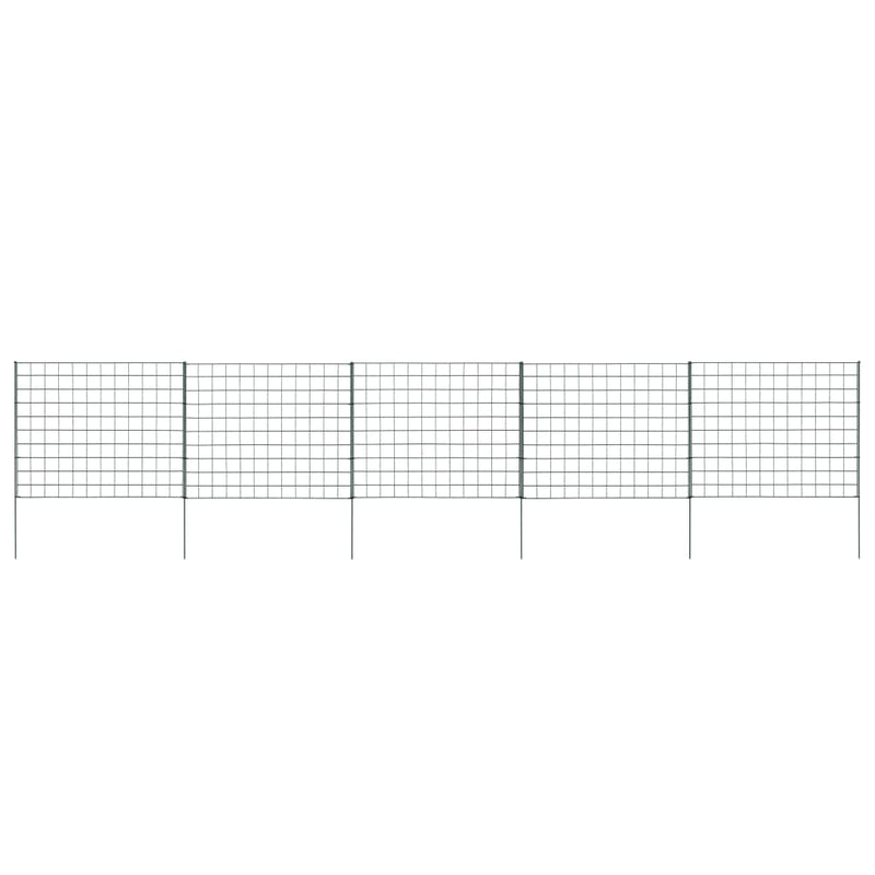 Vidaxl schuttingset 77,5x64 cm groen