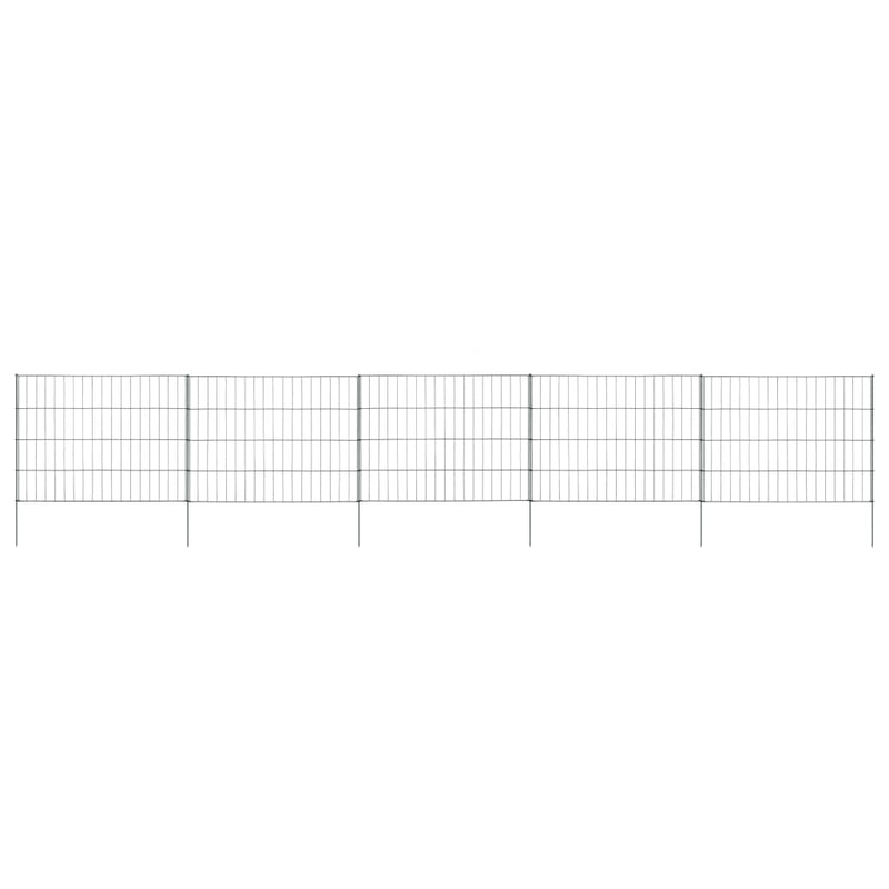 Vidaxl schuttingset 115x79 cm groen