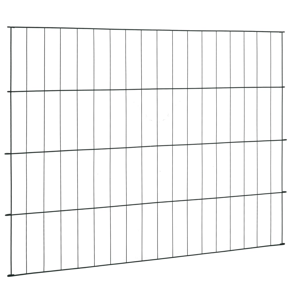 Vidaxl schuttingset 115x79 cm groen