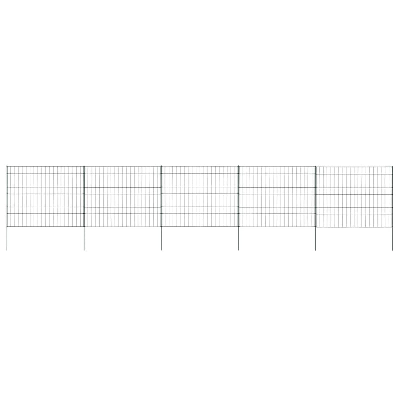 VidaXL Schuttingset 99,6x79,8 cm groen