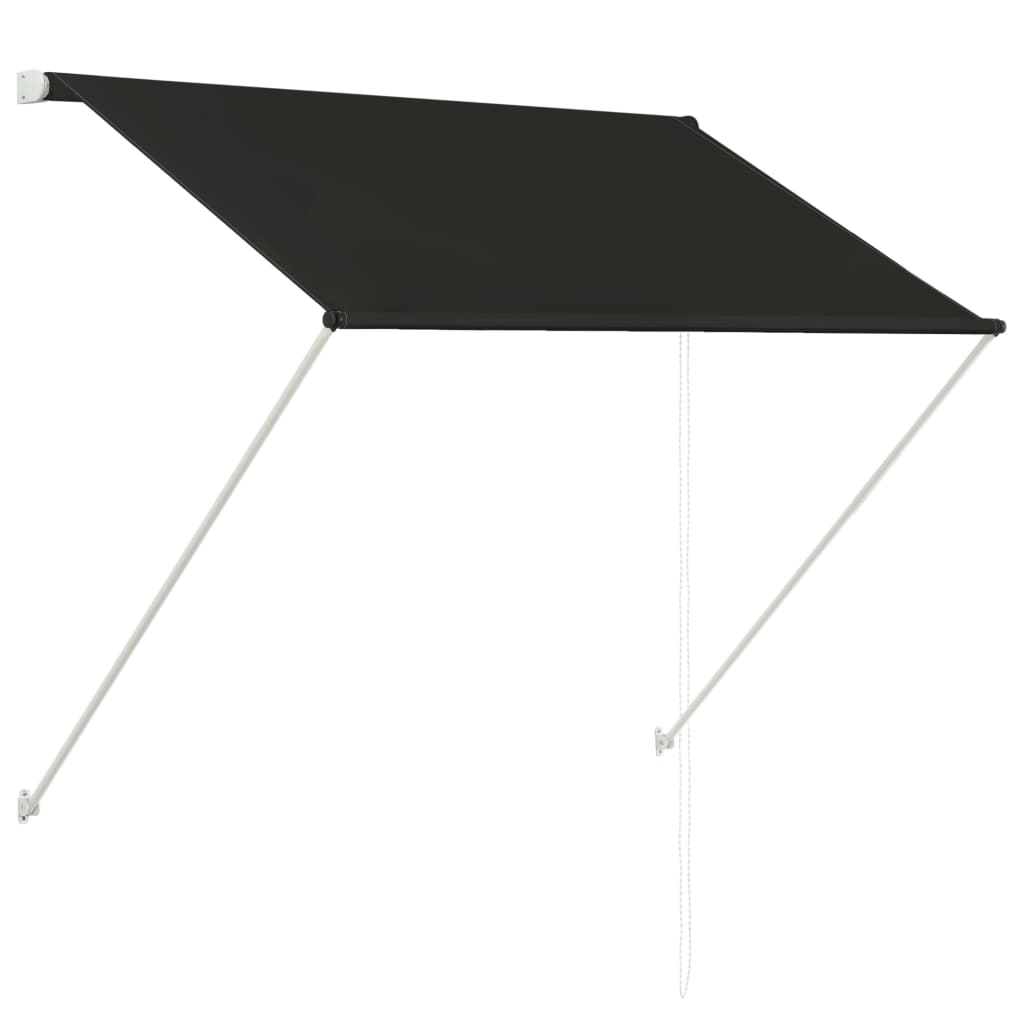 Vidaxl luifel uittrekbaar 100x150 cm antraciet
