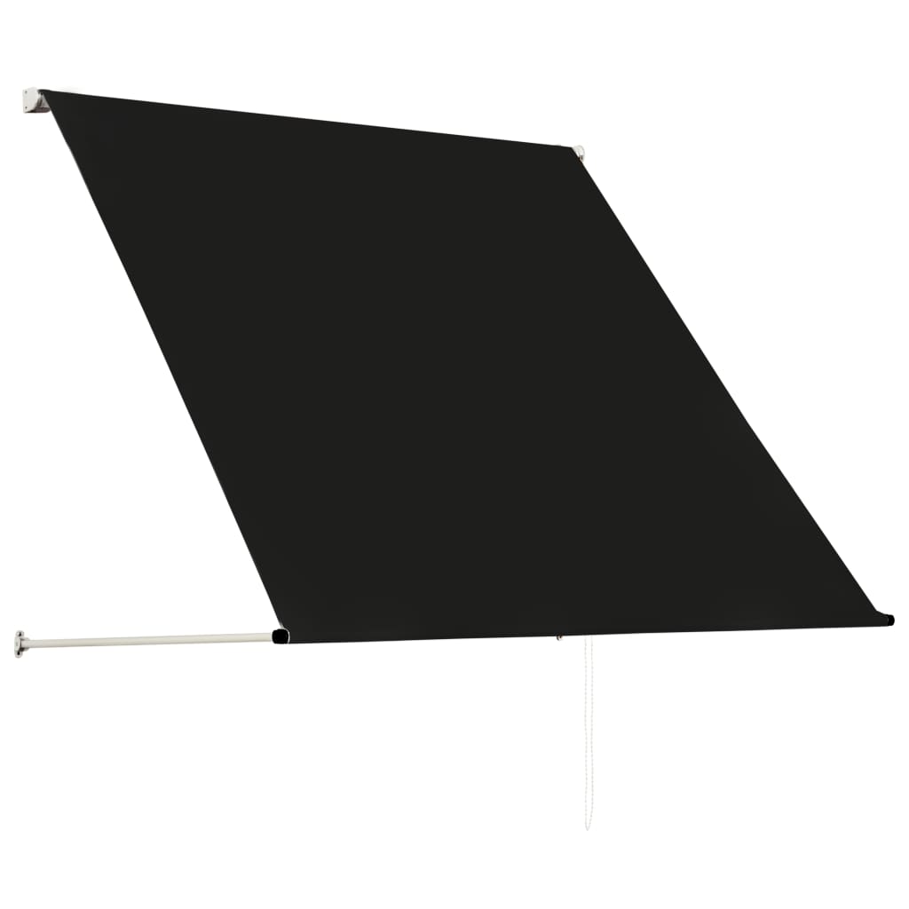 Vidaxl luifel uittrekbaar 100x150 cm antraciet