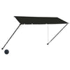 Vidaxl Luifel estendibile con antracite LED 300x150 cm